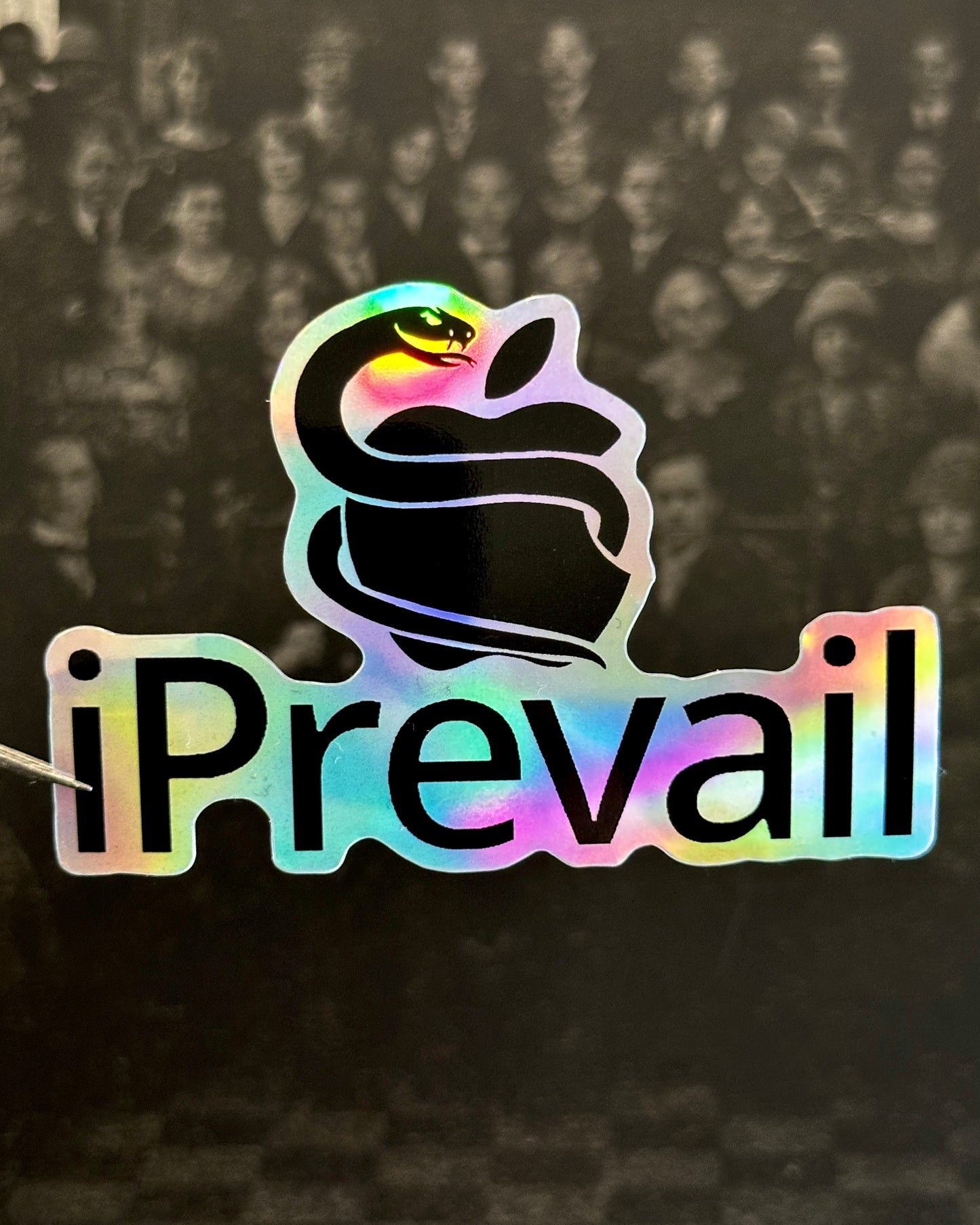iPrevail x Apple Waterproof Sticker