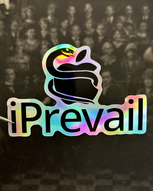 iPrevail x Apple Waterproof Sticker