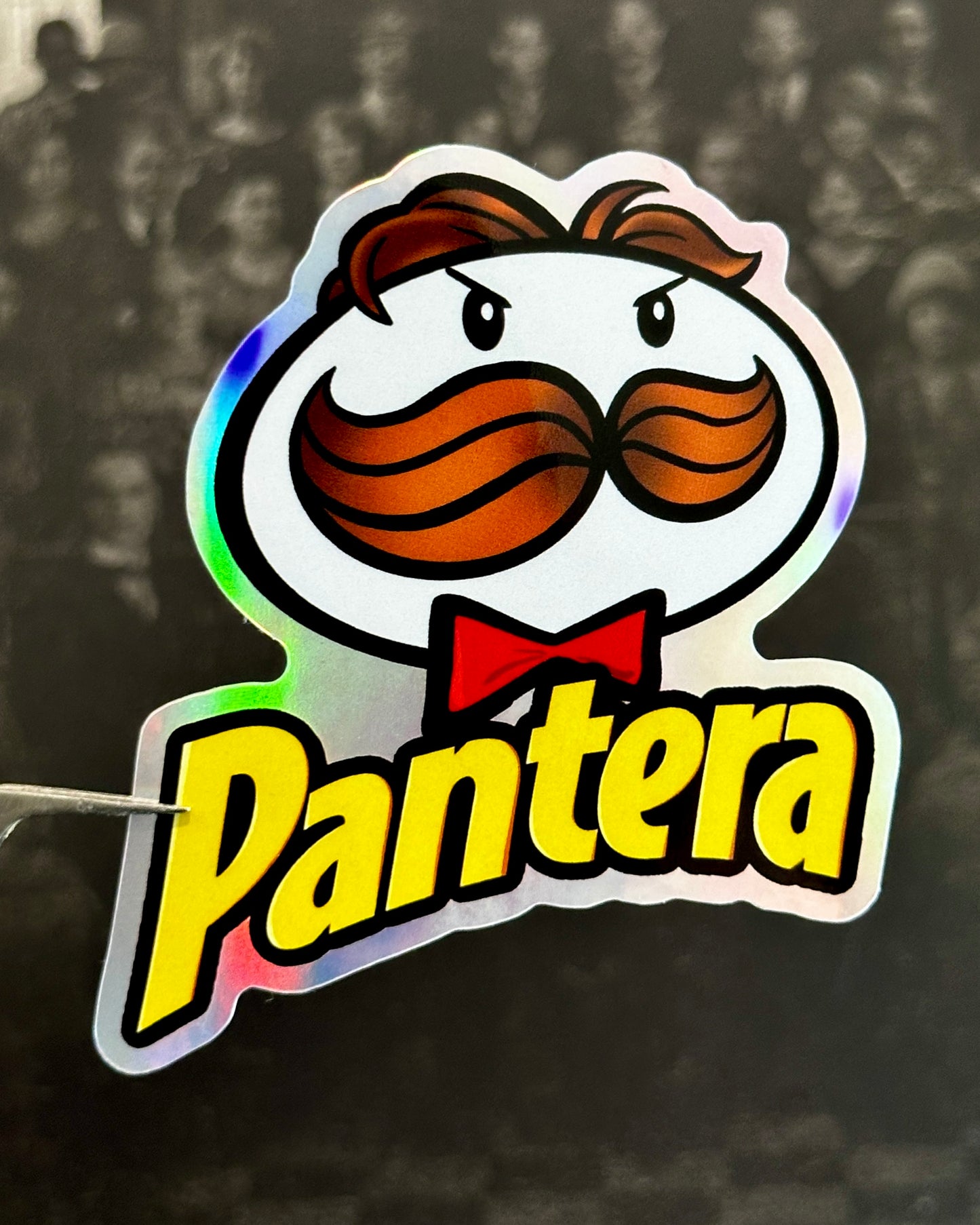 Pantera x Pringles Waterproof Sticker