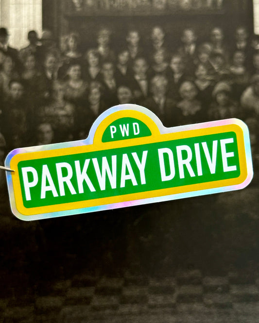 Parkway Drive x Sesame Street Waterproof Sticker