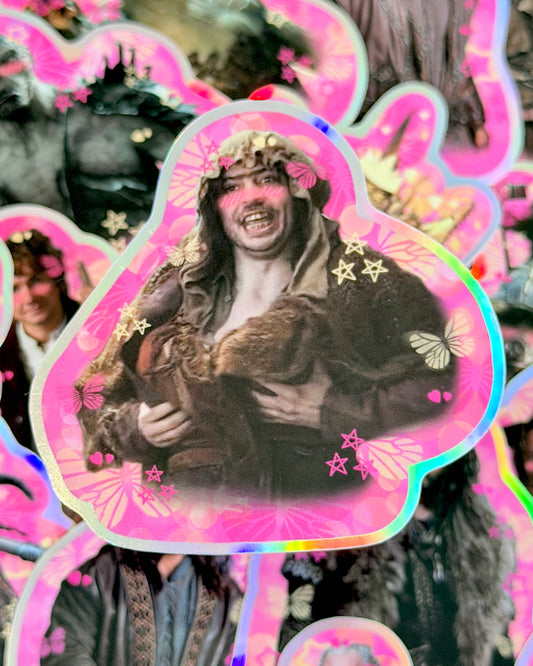 Hobbit Babygirl Alfrid Waterproof Sticker