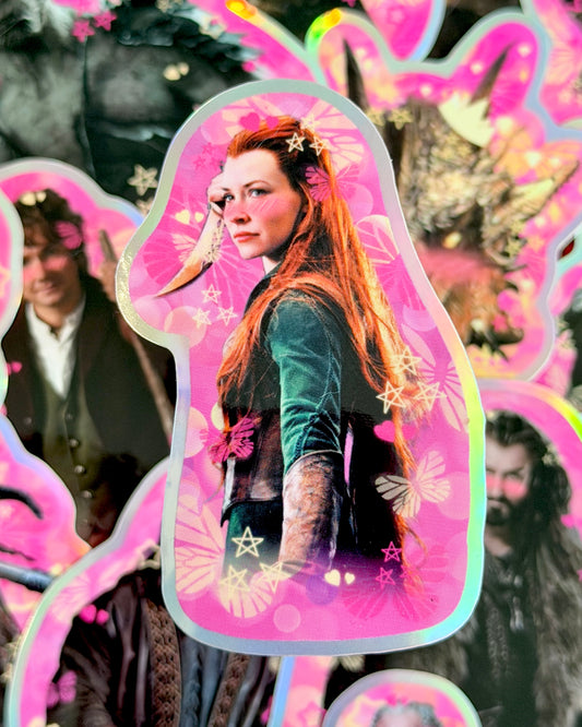 Hobbit Babygirl Tauriel Waterproof Sticker