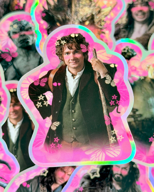 Hobbit Babygirl Young Bilbo Waterproof Sticker