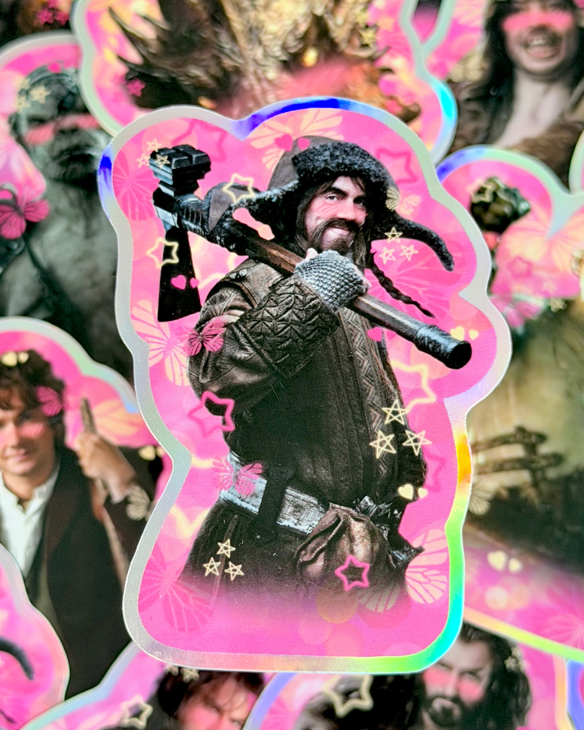 Hobbit Babygirl Bofur Waterproof Sticker