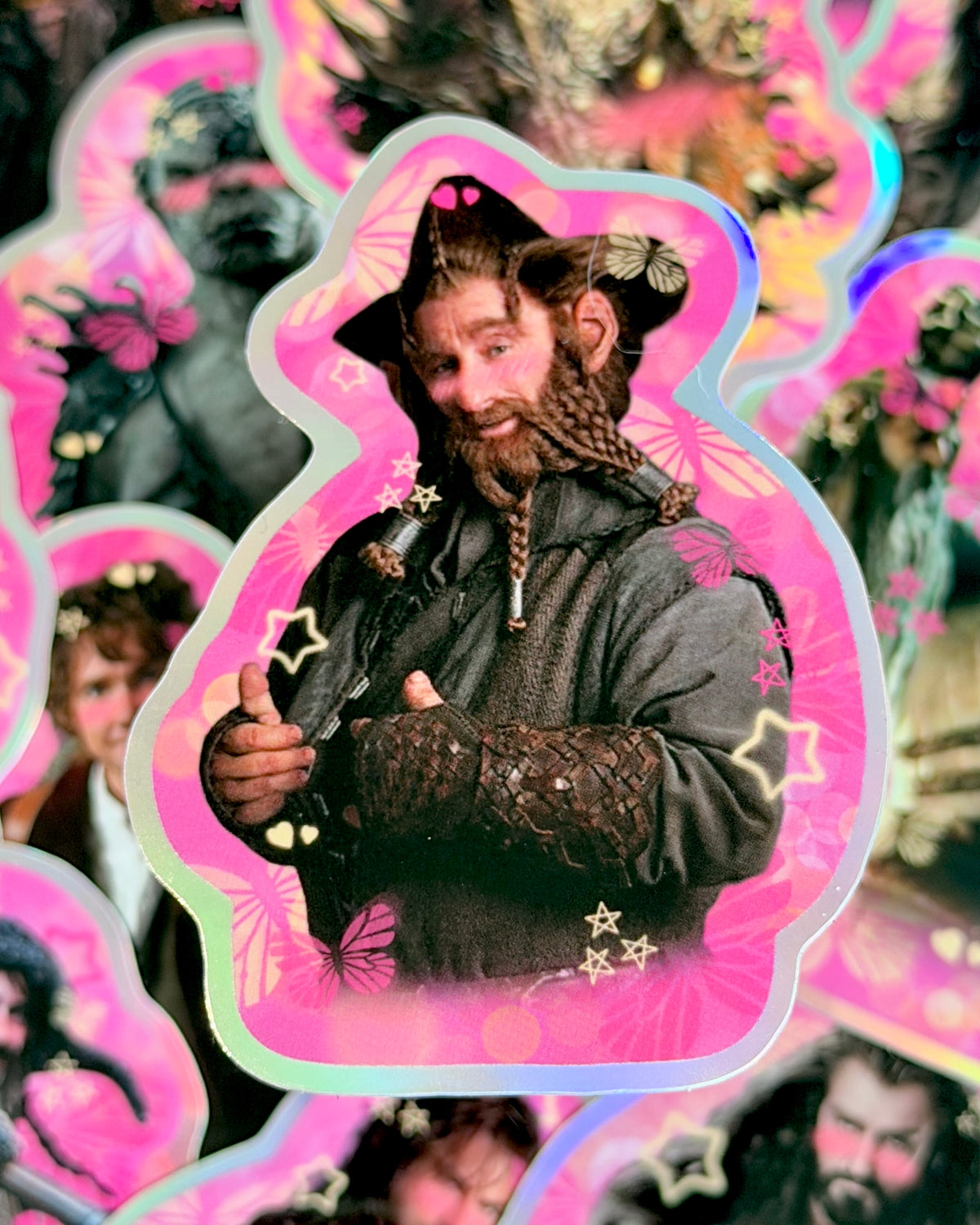Hobbit Babygirl Nori Waterproof Sticker
