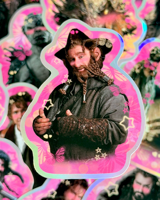Hobbit Babygirl Nori Waterproof Sticker