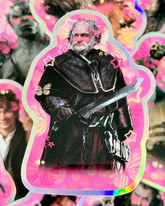 Hobbit Babygirl Dori Waterproof Sticker