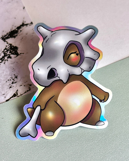 Lonely Little Guy Waterproof Sticker