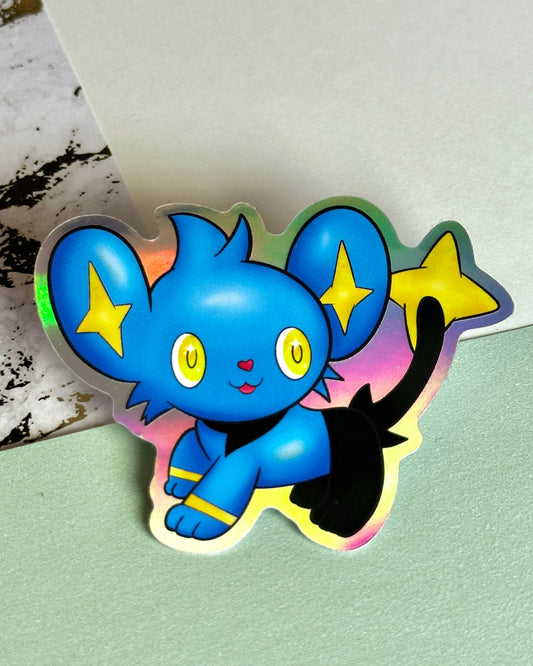 Flashy Lynx Waterproof Sticker