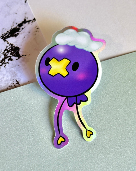 Drifting Balloon Waterproof Sticker