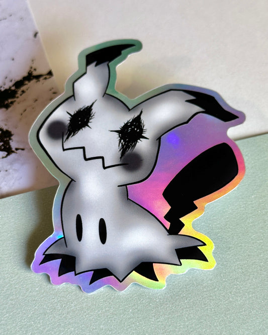 Shiny Pikaboo Mimic Waterproof Sticker