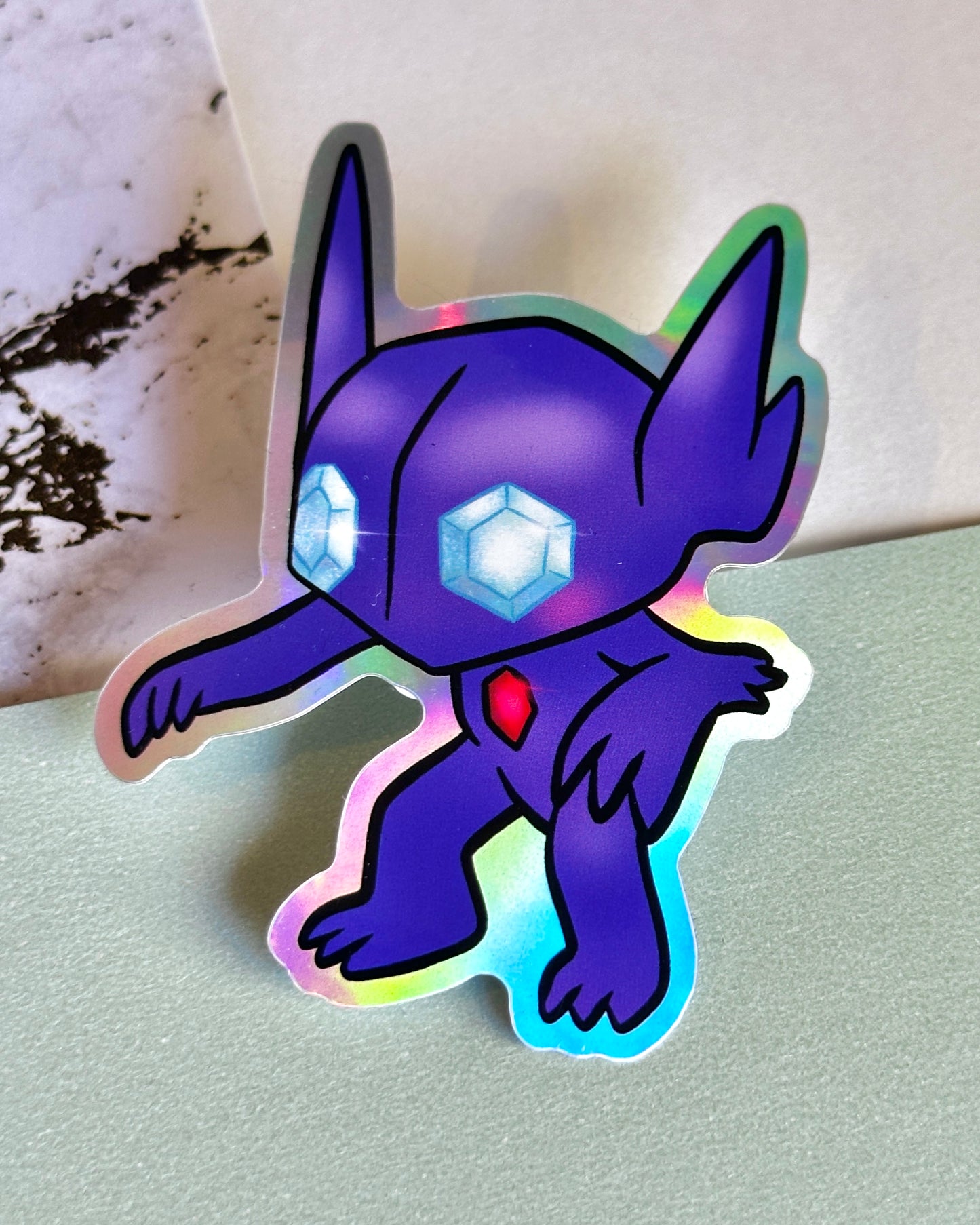 Sable Eye Waterproof Sticker