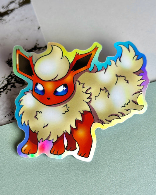 Fire Evolution Waterproof Sticker