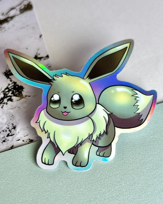 Shiny Normal Evolution Waterproof Sticker