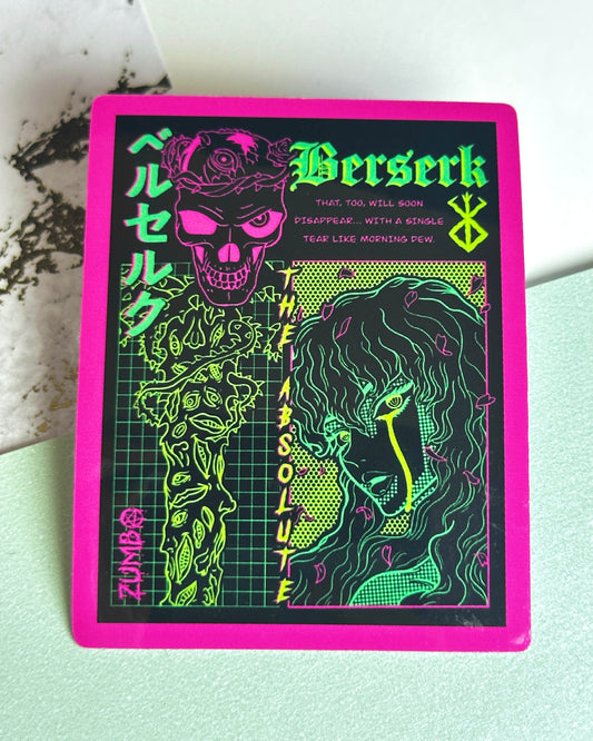 Berserk Portrait Waterproof Sticker