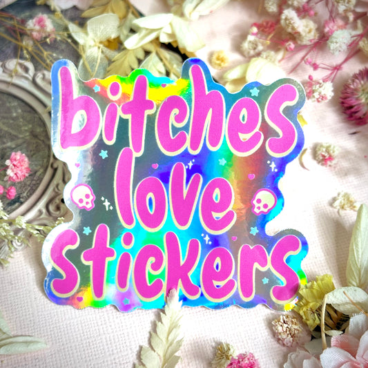 Bitches Love Stickers Waterproof Sticker