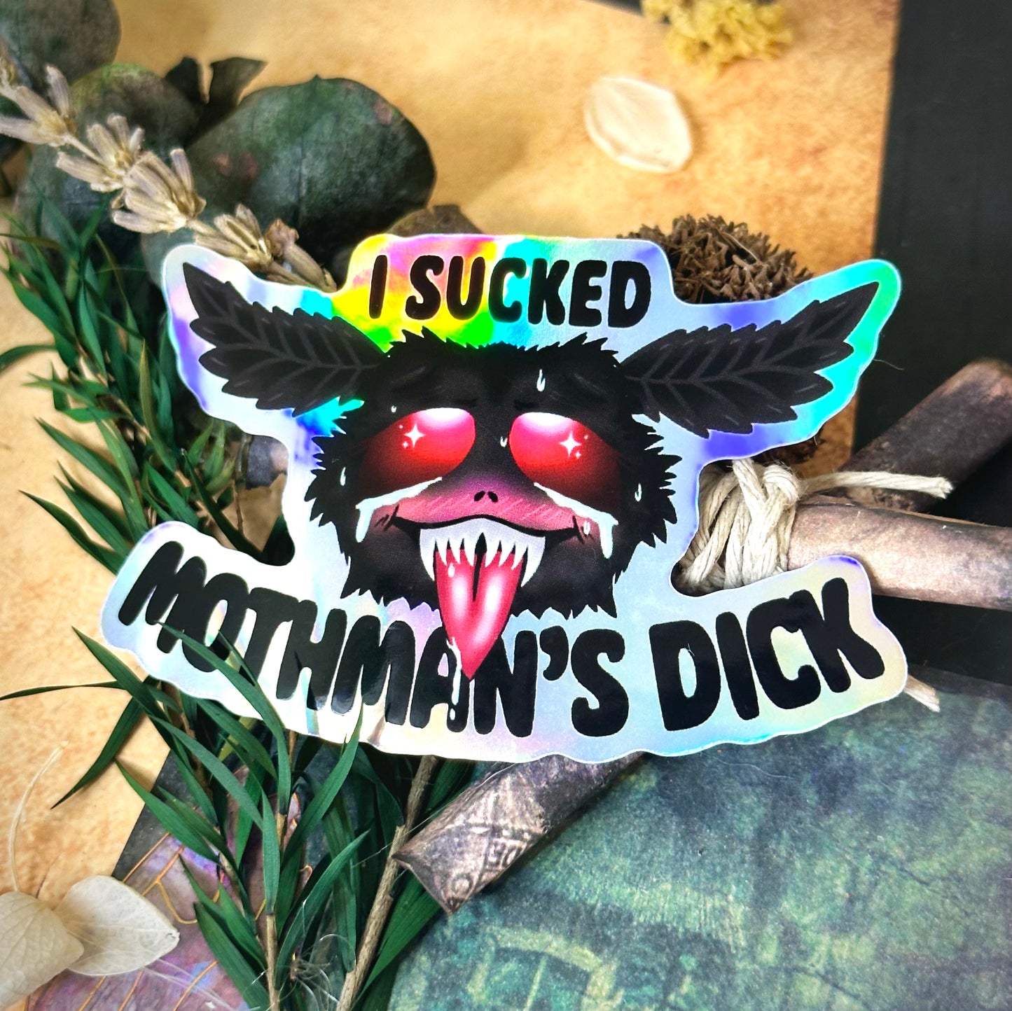 Mothman Waterproof Sticker