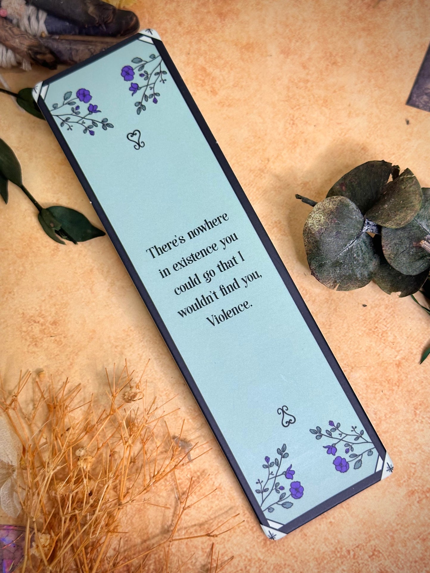 Fourth Wing Green Bookmark