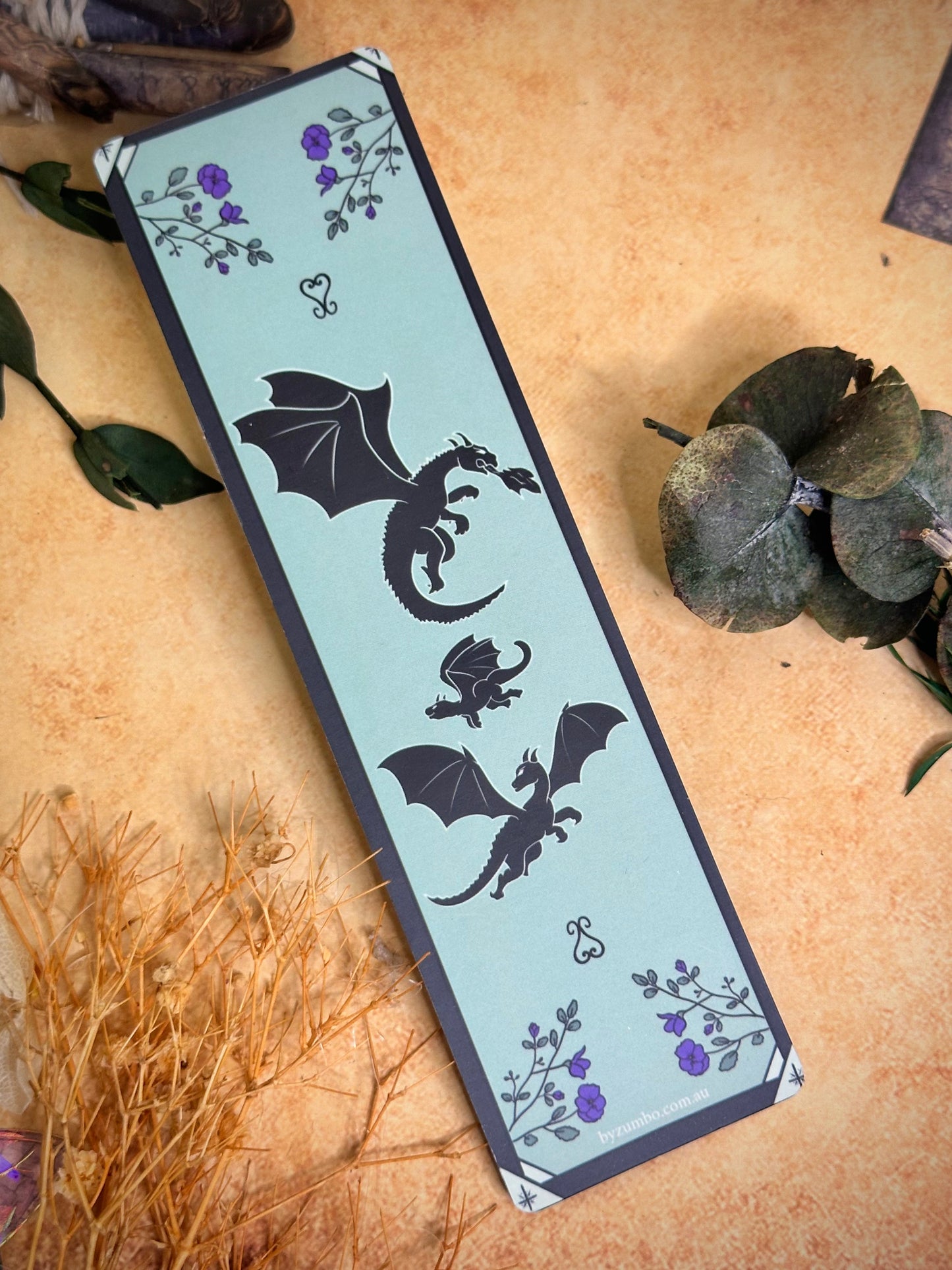 Fourth Wing Green Bookmark