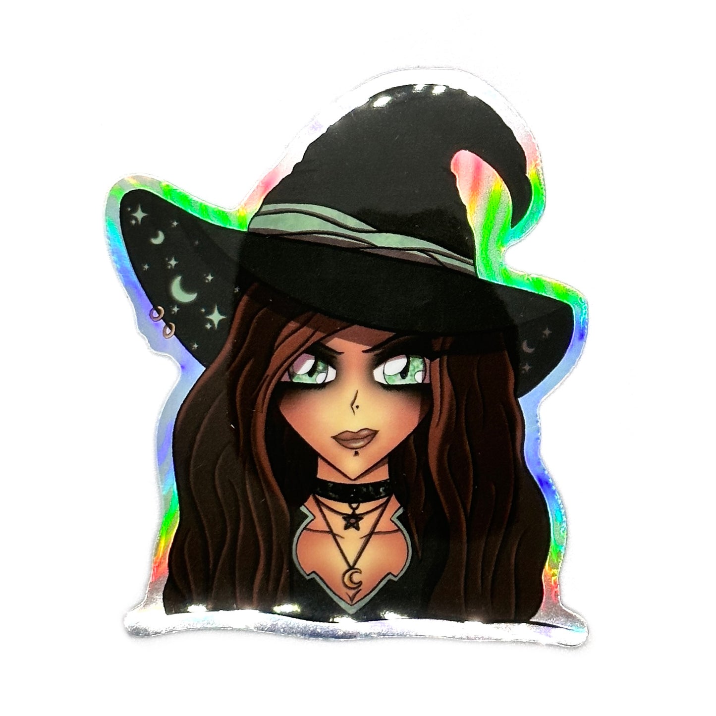 Anime Witch Waterproof Sticker