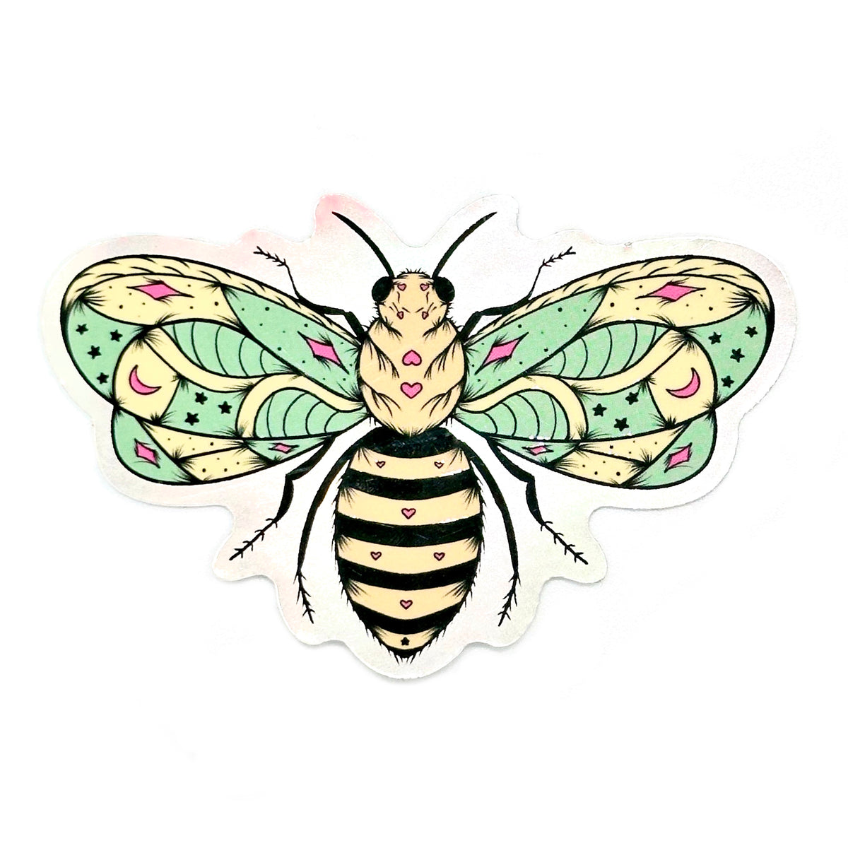 Bee Bot Sticker Bee Waterproof Sticker – by Zumbo