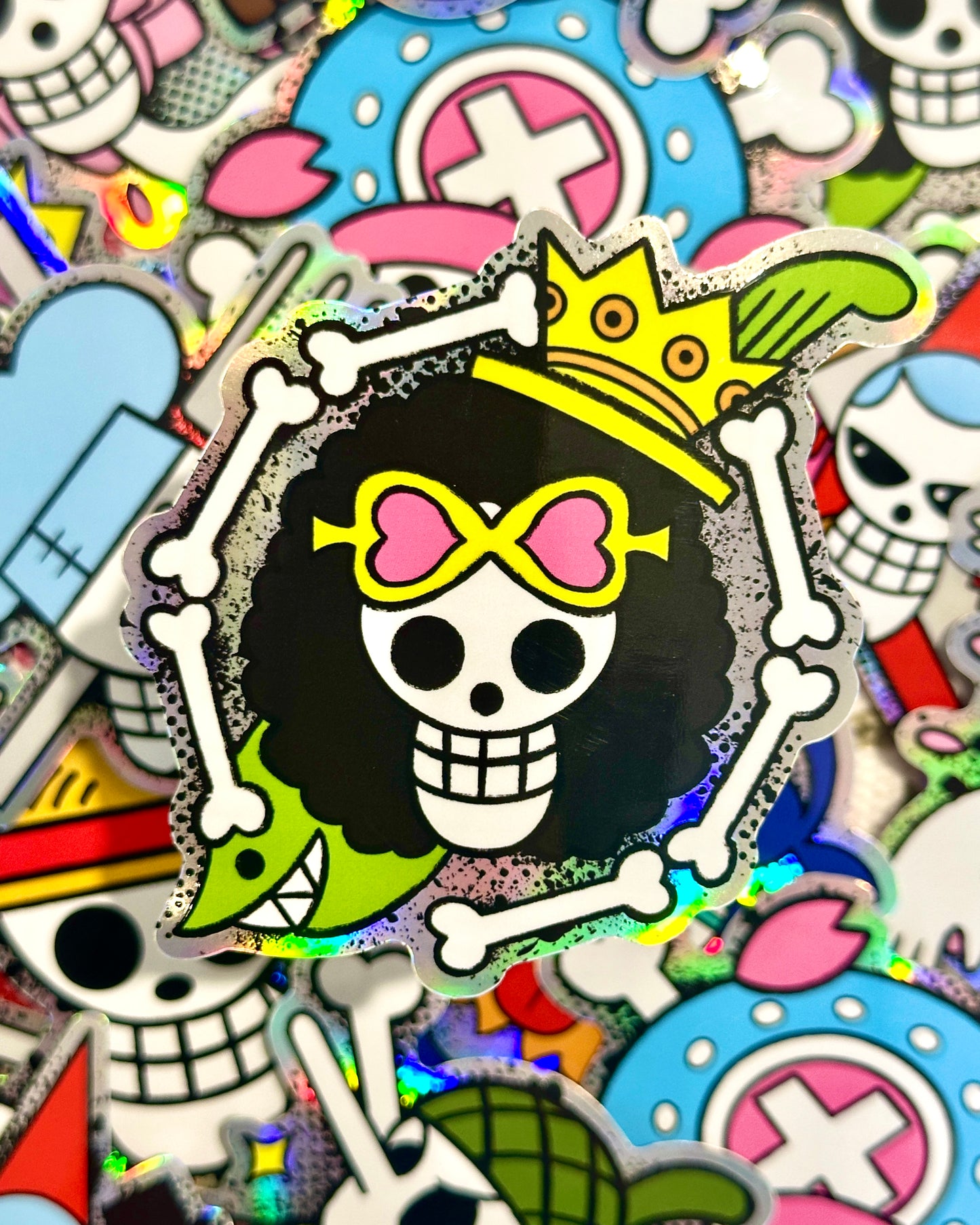 Brook Jolly Roger Waterproof Sticker