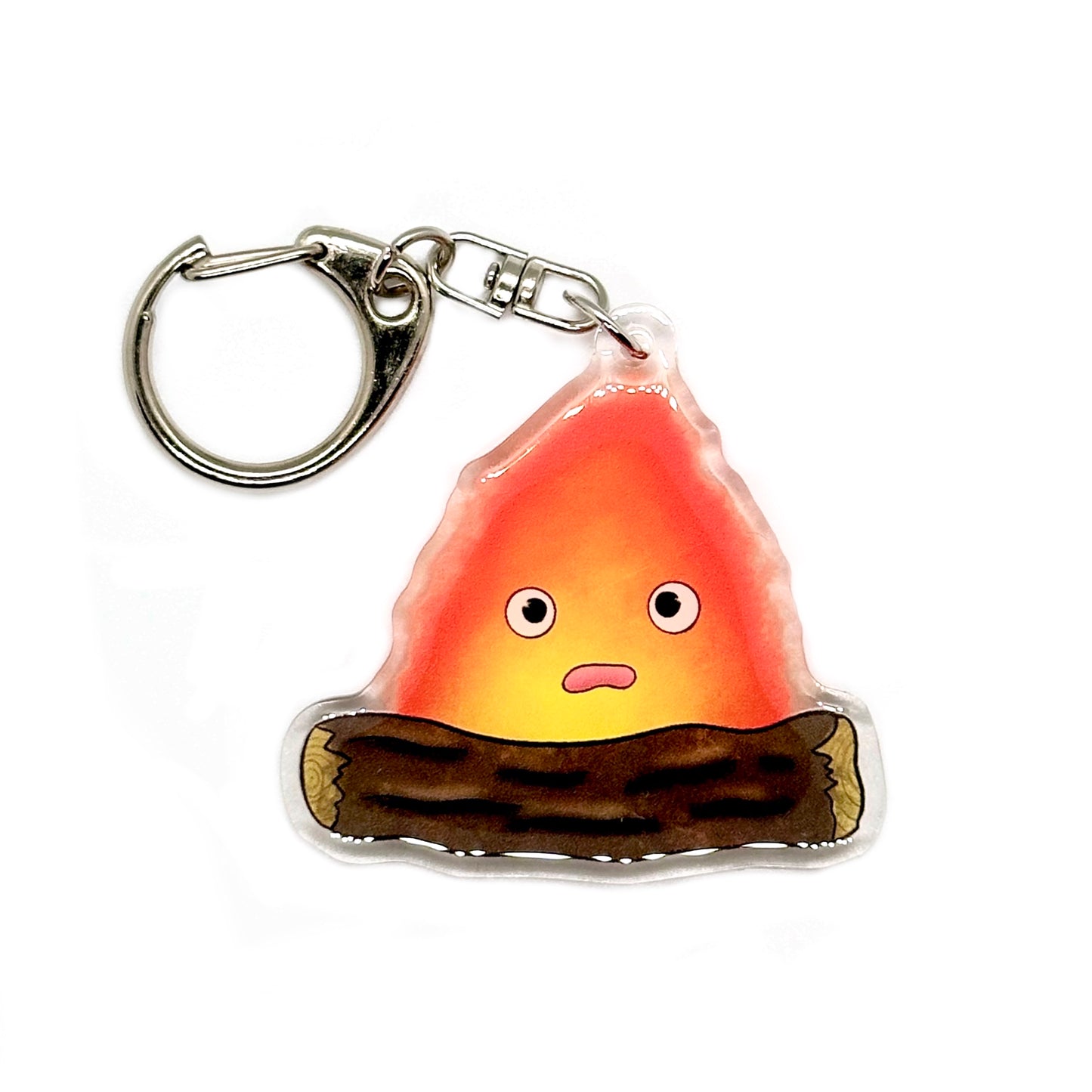 Calcifer Acrylic Keychain