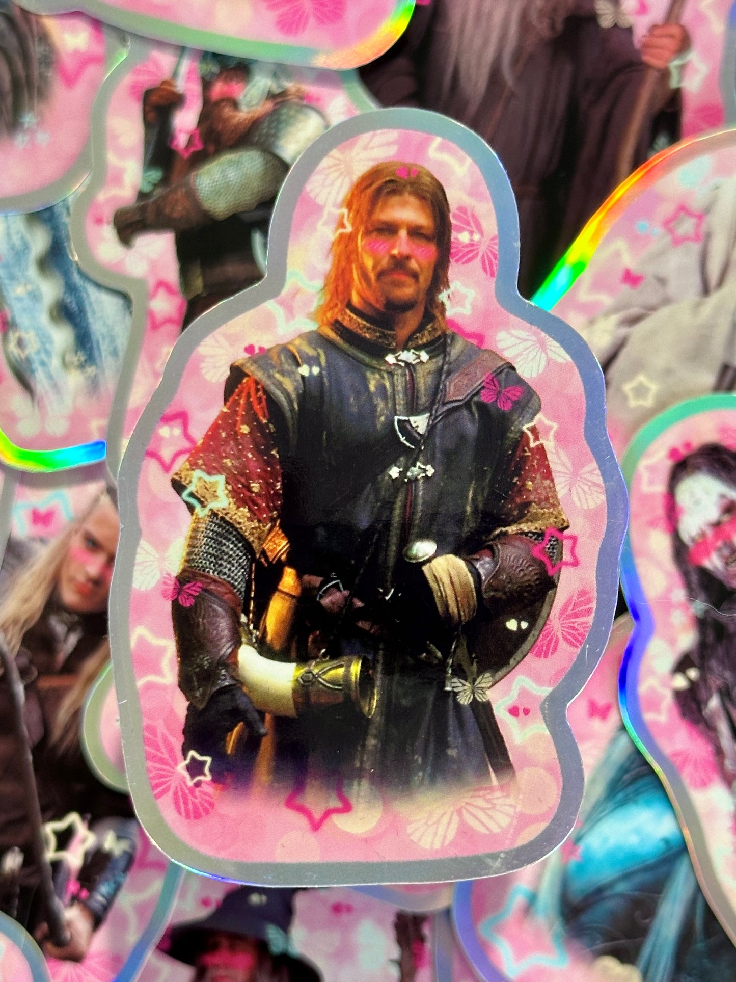 LotR Babygirl Boromir Waterproof Sticker
