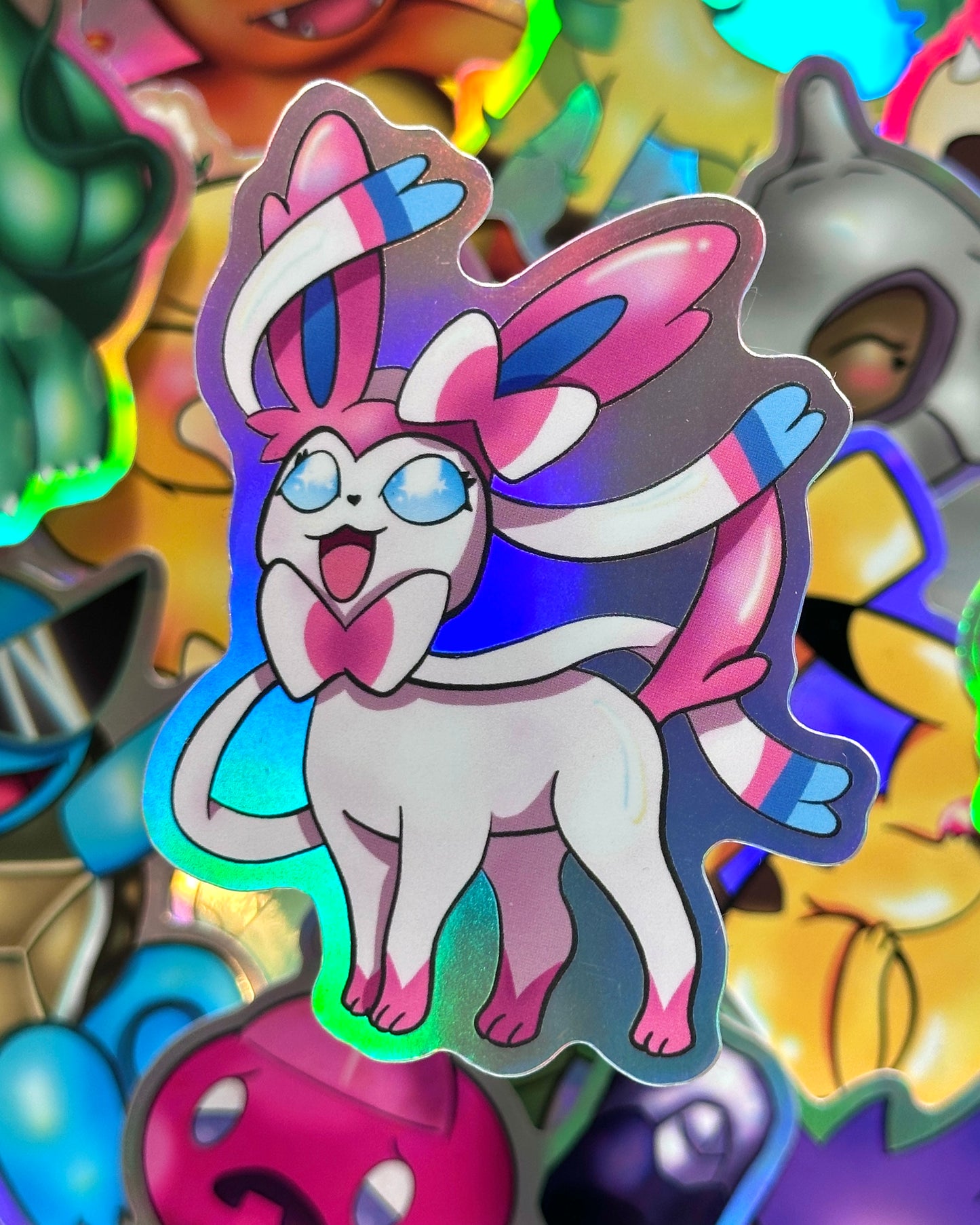 Sylveon Waterproof Sticker