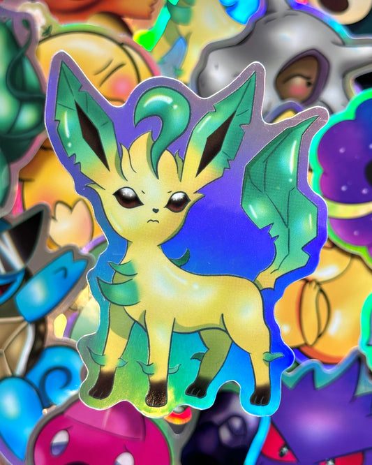 Leafeon Waterproof Sticker