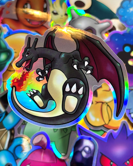 Shiny Charizard Waterproof Sticker