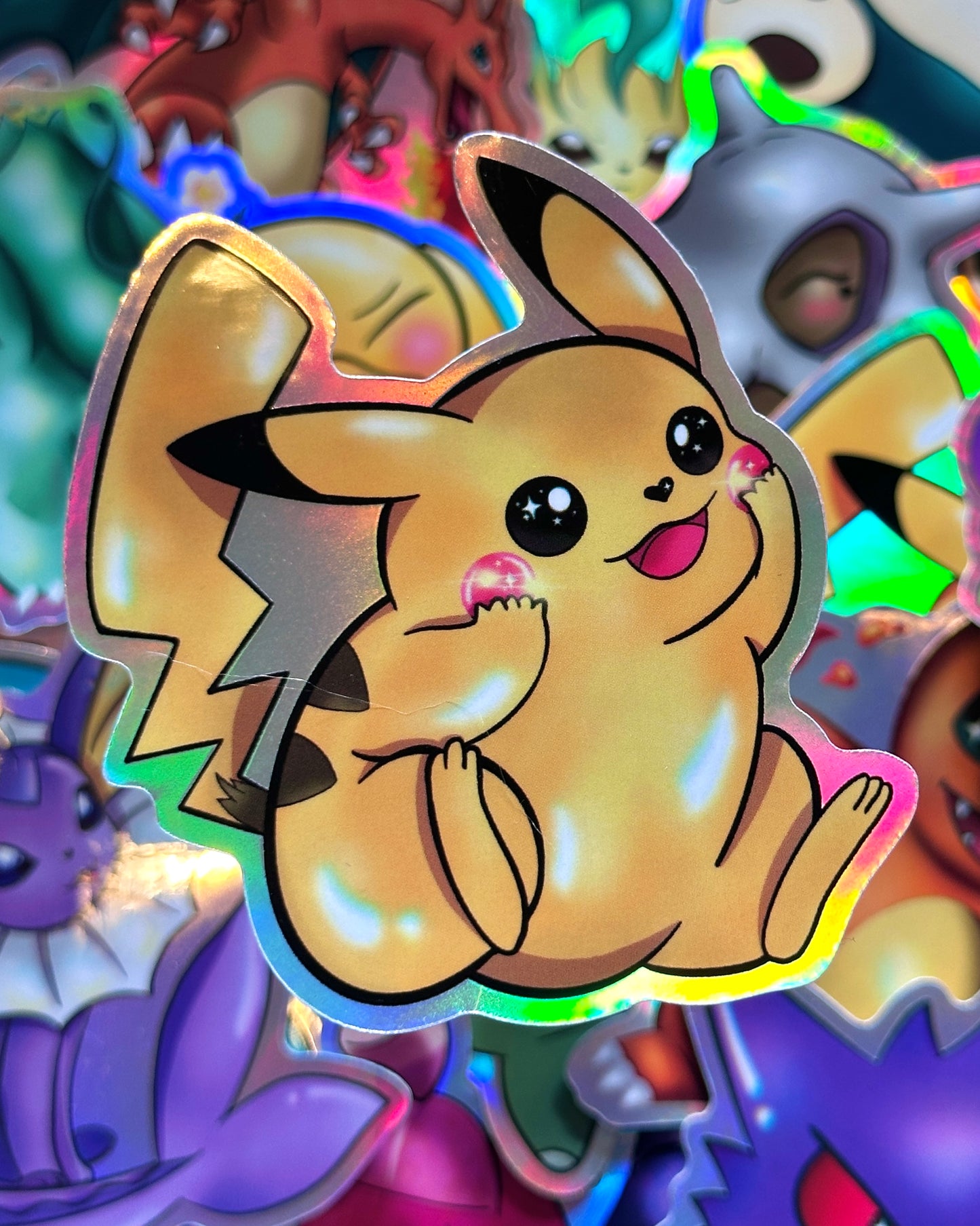 Pikachu Waterproof Sticker