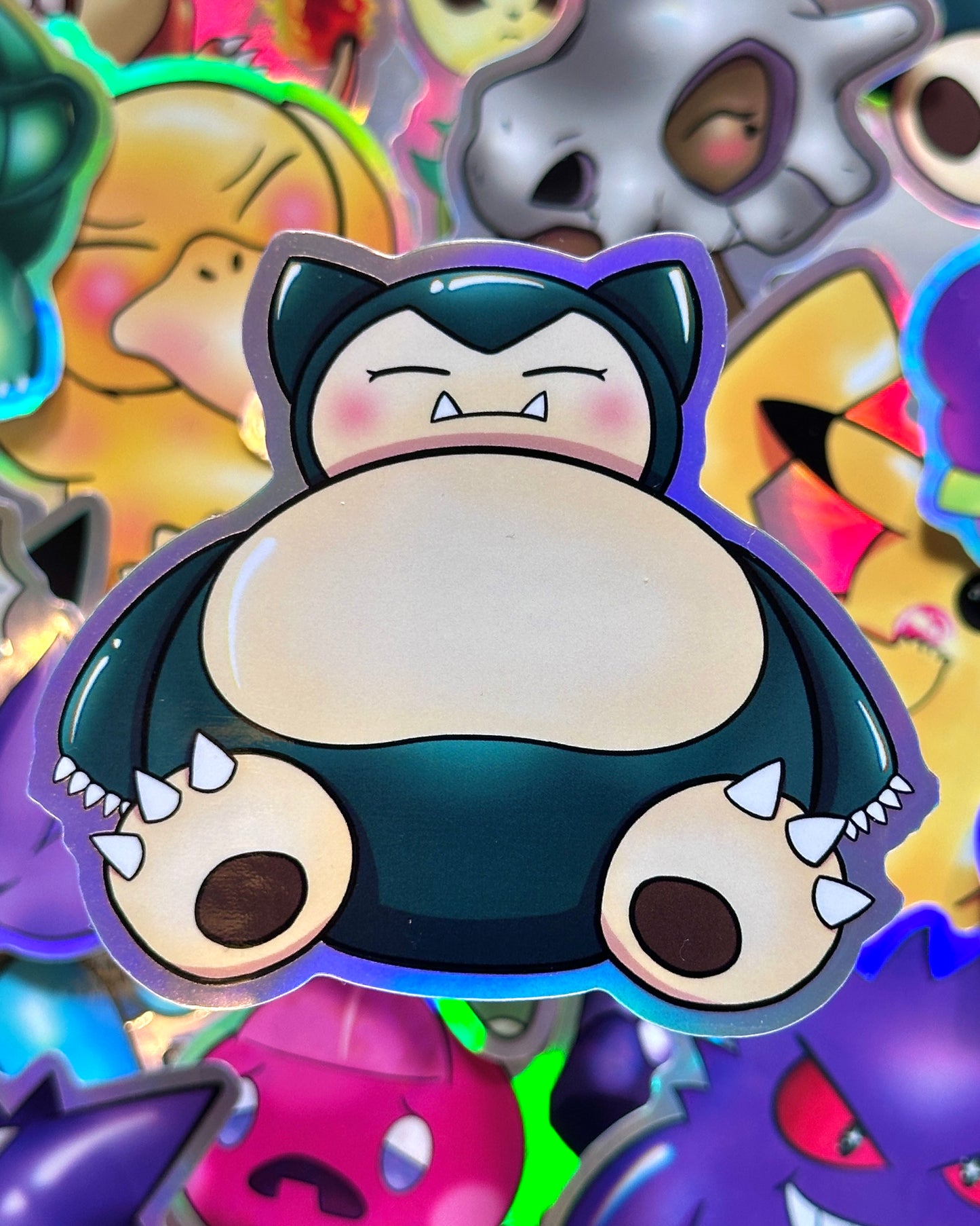 Snorlax Waterproof Sticker