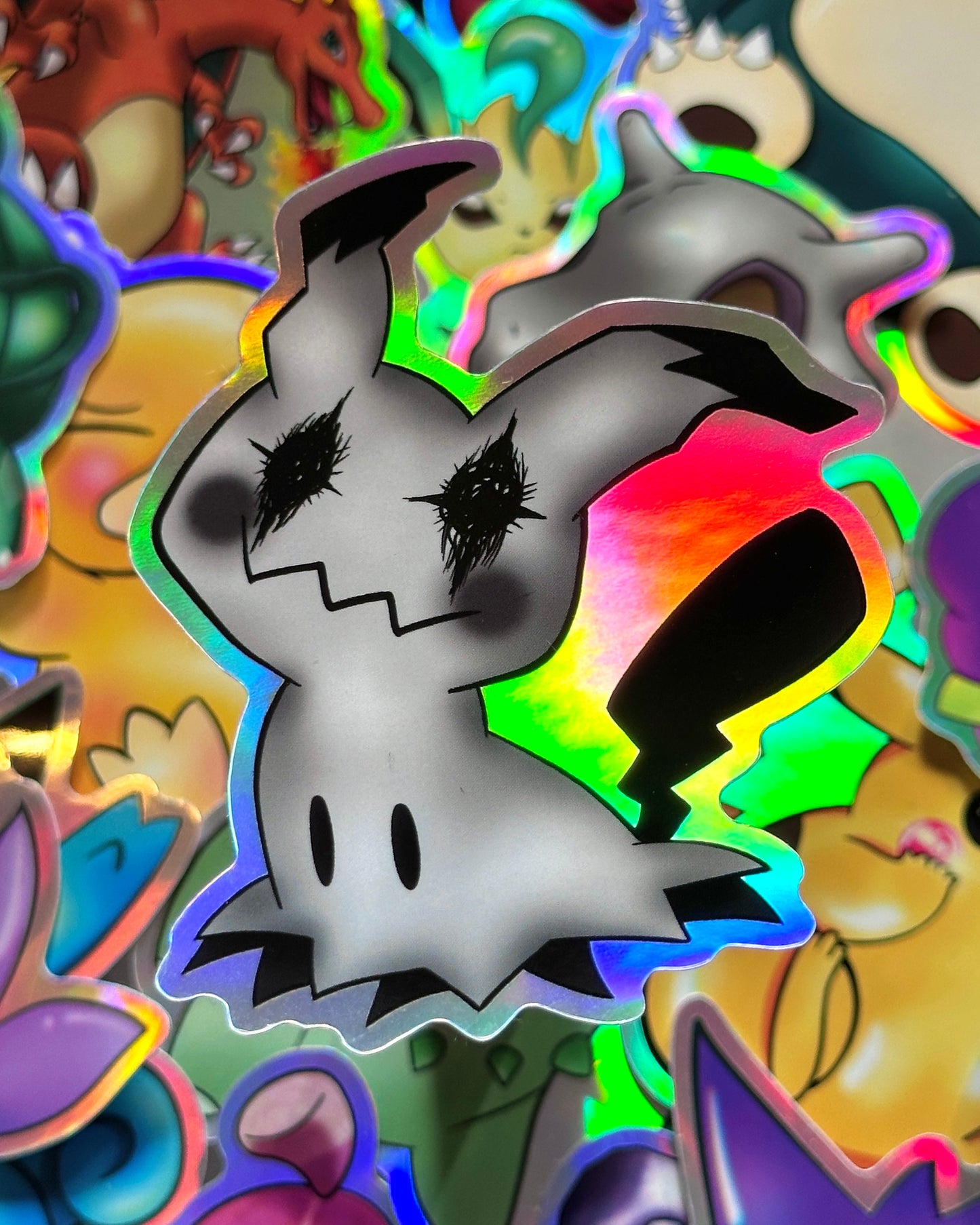 Shiny Mimikyu Waterproof Sticker