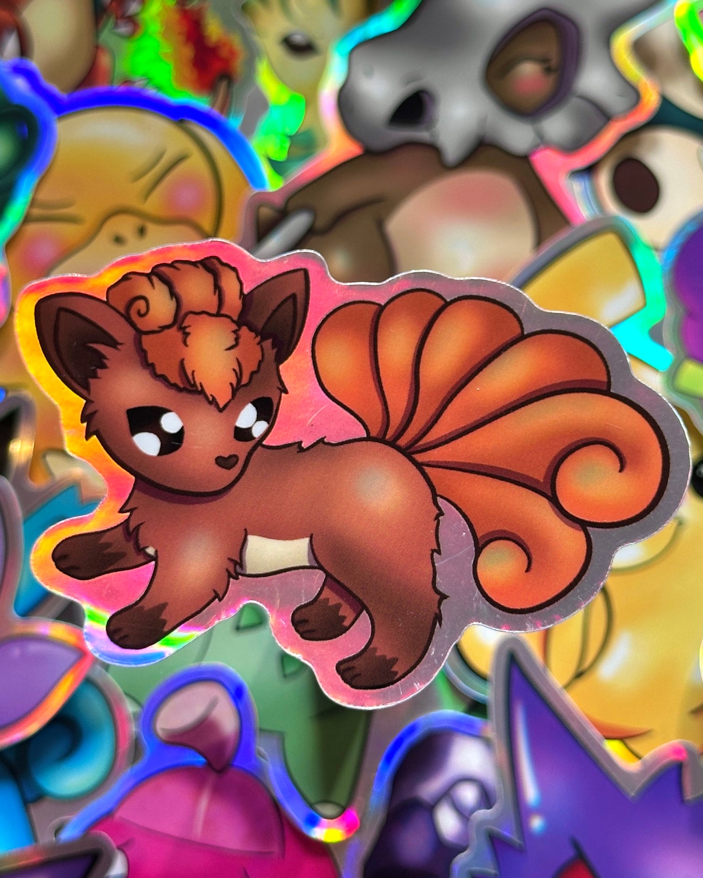 Vulpix Waterproof Sticker