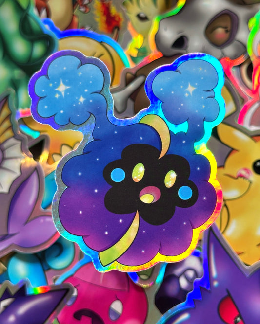 Cosmog Waterproof Sticker