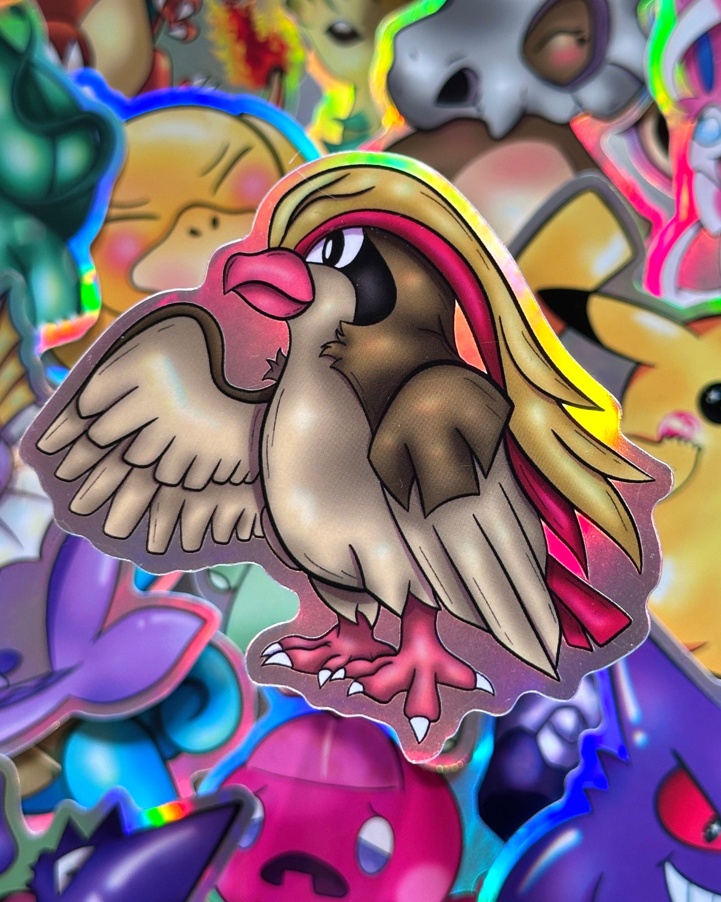 Pidgeot Waterproof Sticker