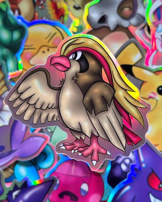 Pidgeot Waterproof Sticker