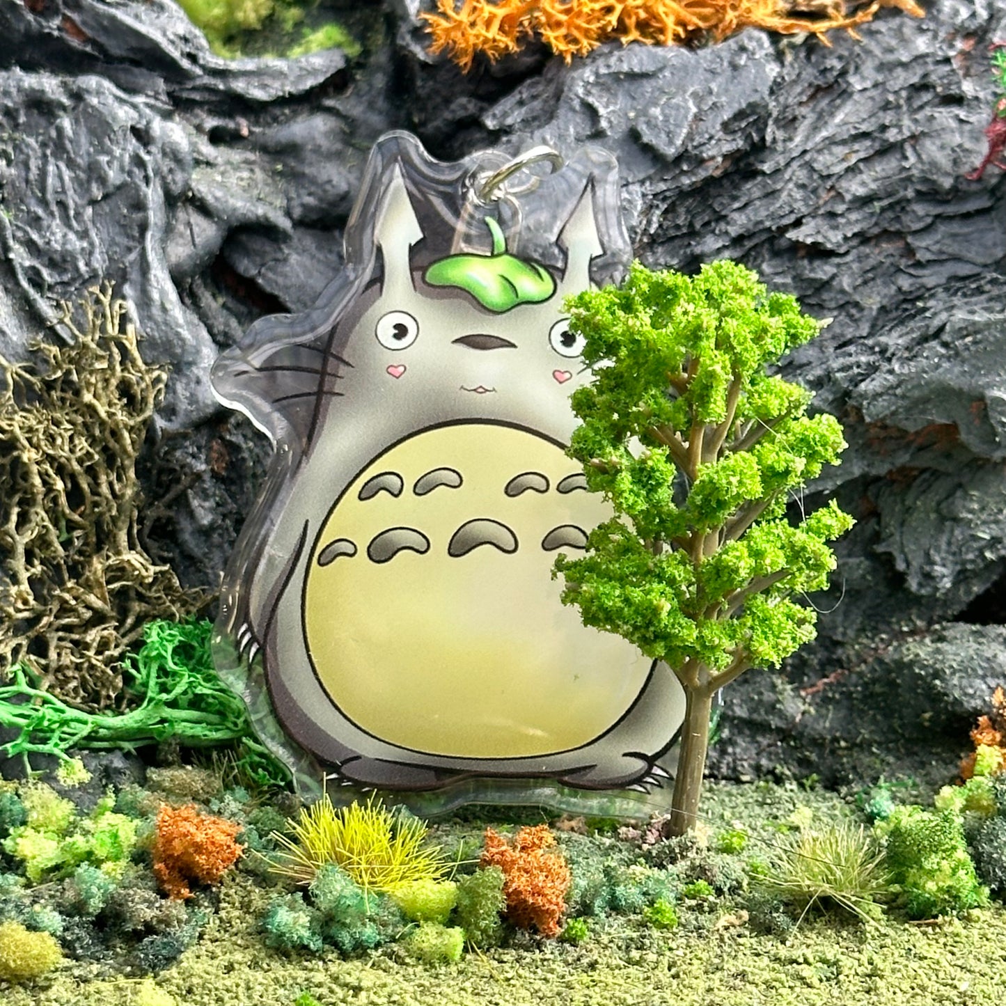 Totoro Acrylic Keychain