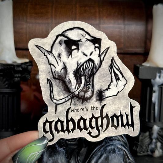 Gabaghoul Waterproof Sticker