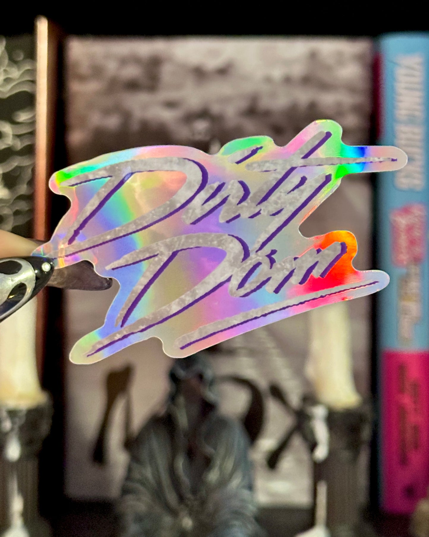 Dirty Dom Waterproof Sticker