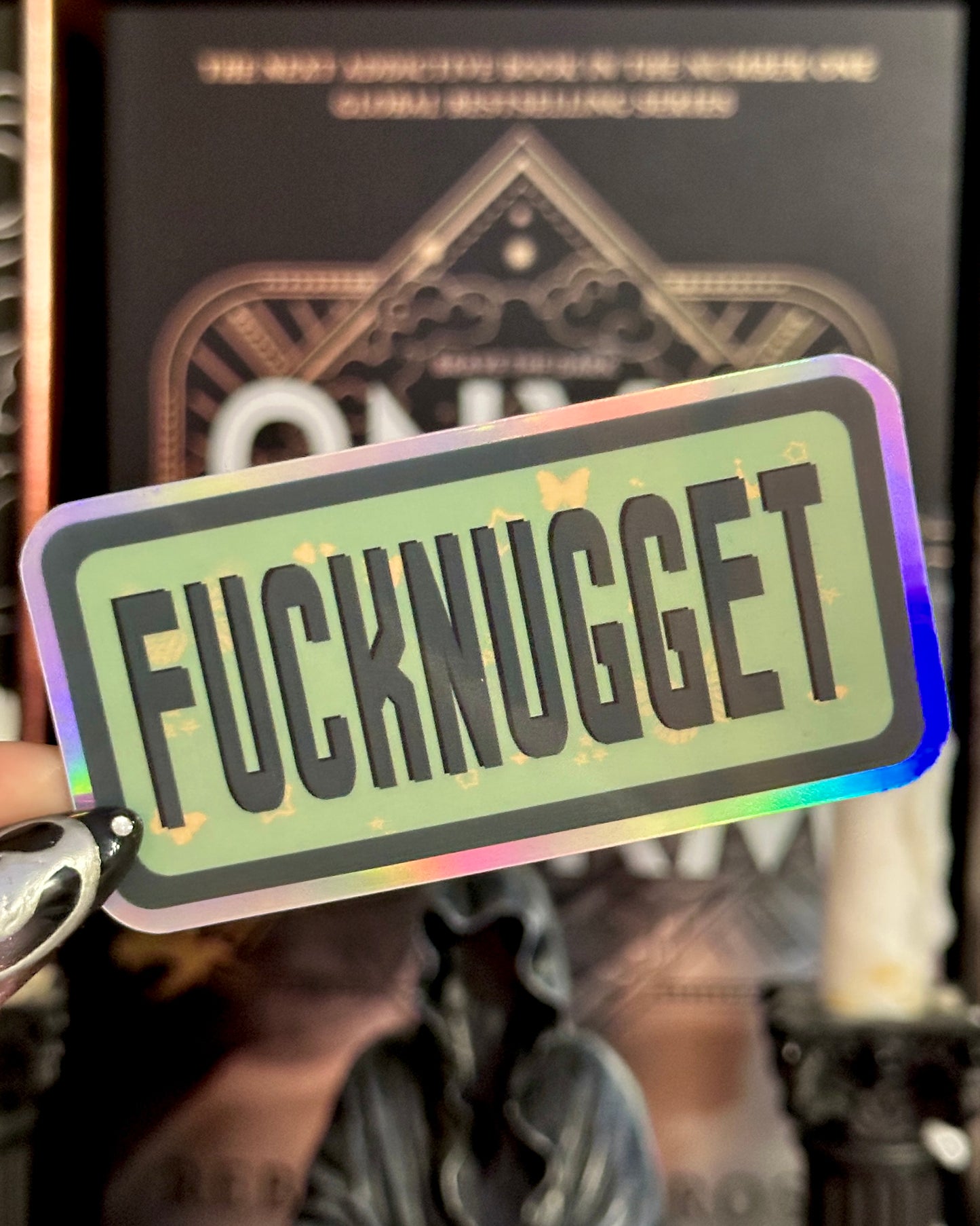 Assorted Naughty Words Waterproof Stickers