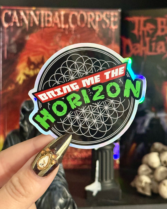 Bring Me The Horizon x TMNT Waterproof Sticker