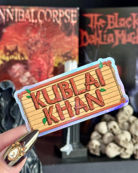 Kublai Khan x Stardew Valley Waterproof Sticker