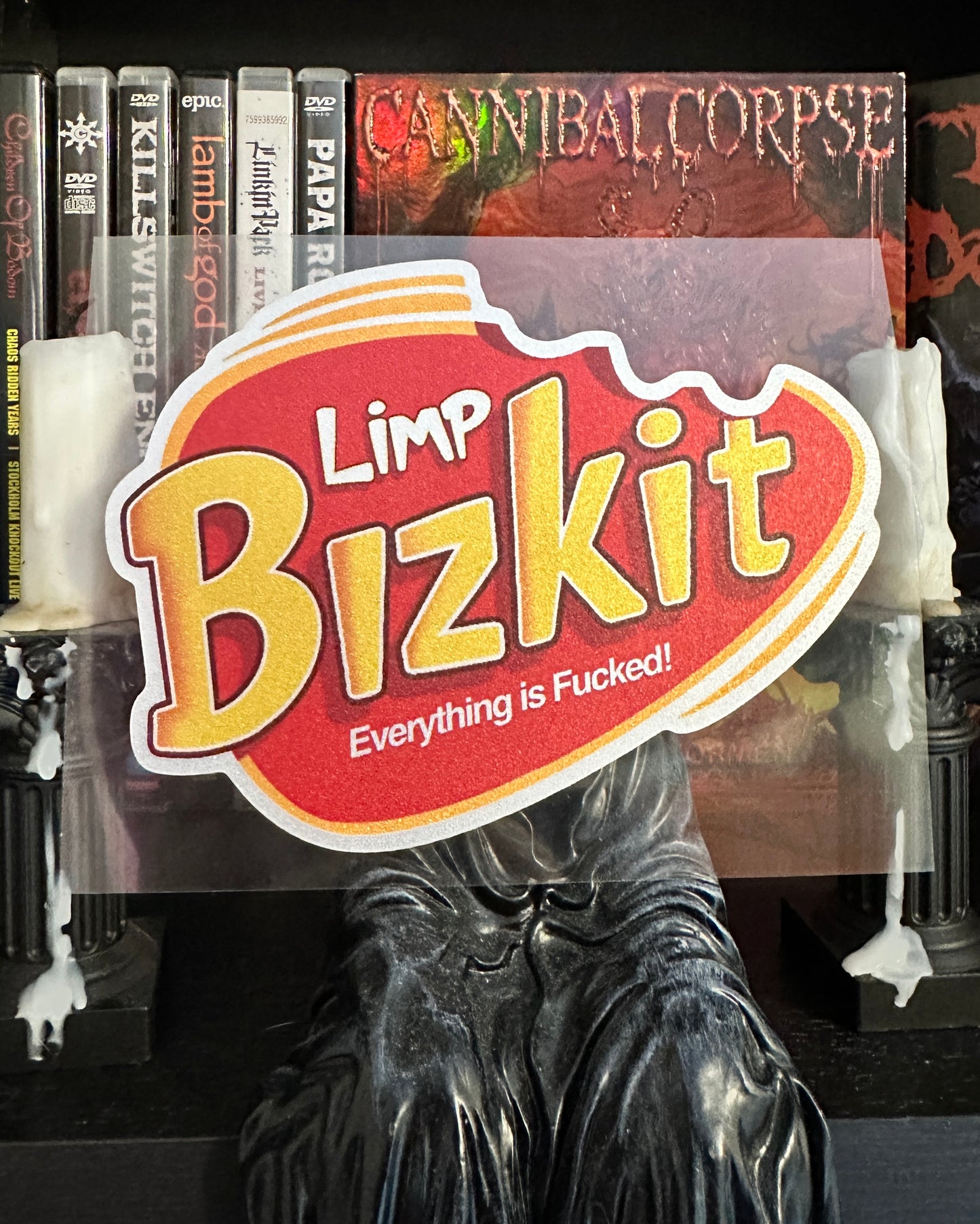 Limp Bizkit x In A Biskit Car Sticker