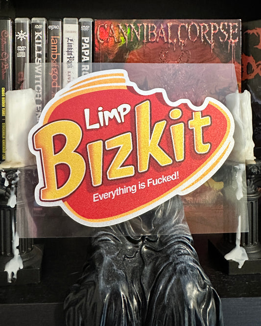 Limp Bizkit x In A Biskit Car Sticker
