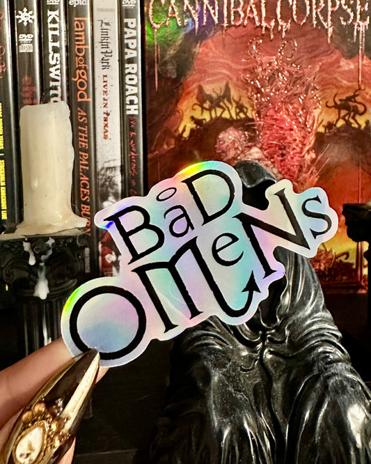 Bad Omens x Good Omens Waterproof Sticker