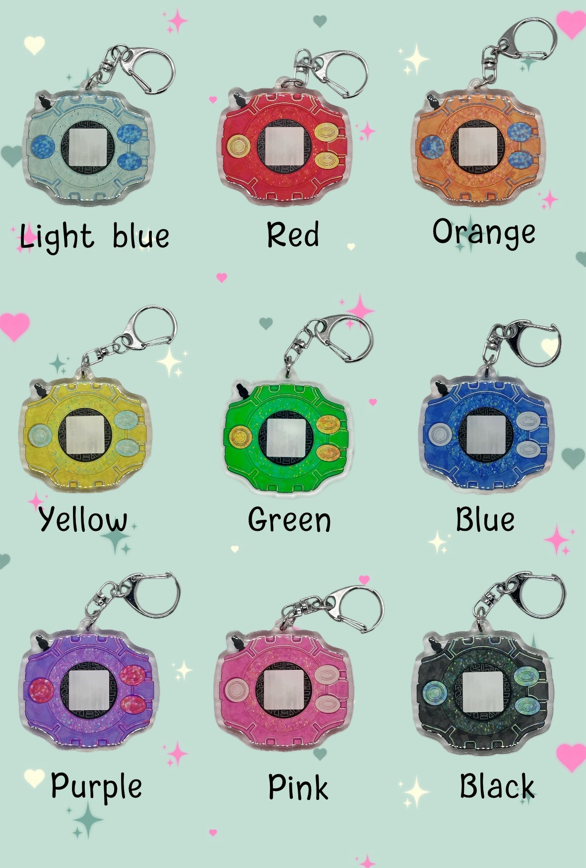 Digivice Keychain